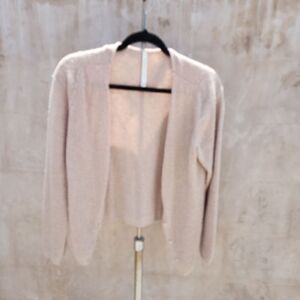 The group babaton nude dusty rose cardigan